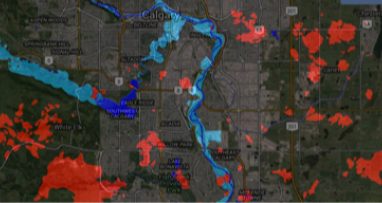 Satellite  Flood  Footprint
